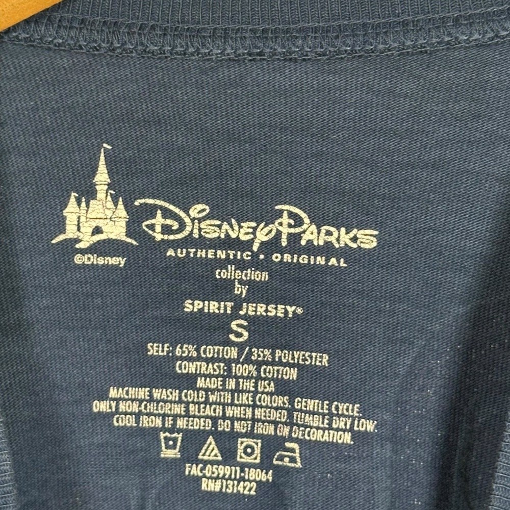 DISNEY PARKS Vintage Walt Disney World Collection Striped Long Sleeve Shirt - Picture 7 of 8
